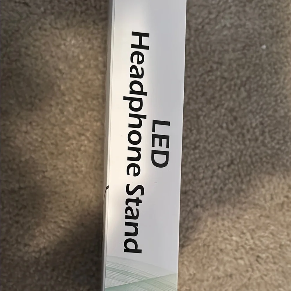 RGB LED Headphone Stand